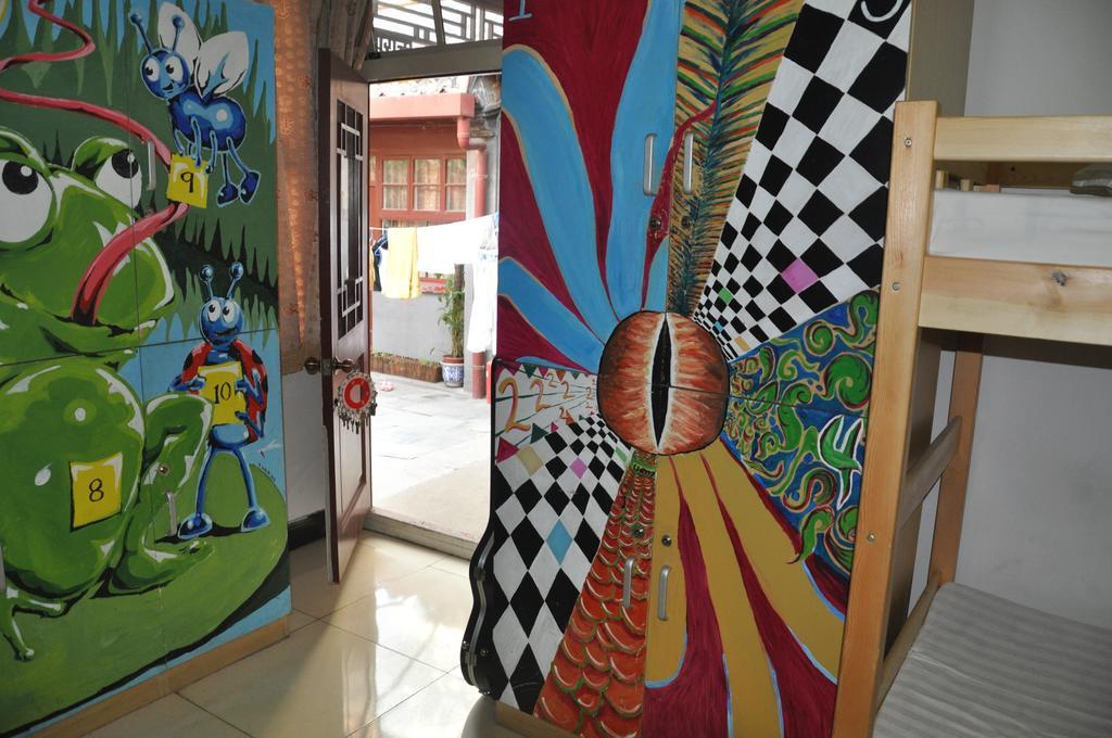Three Legged Frog Hostel Peking Pokoj fotografie